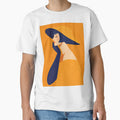 Modern Elegance – Orange & Navy by ForeverPrintsOK
