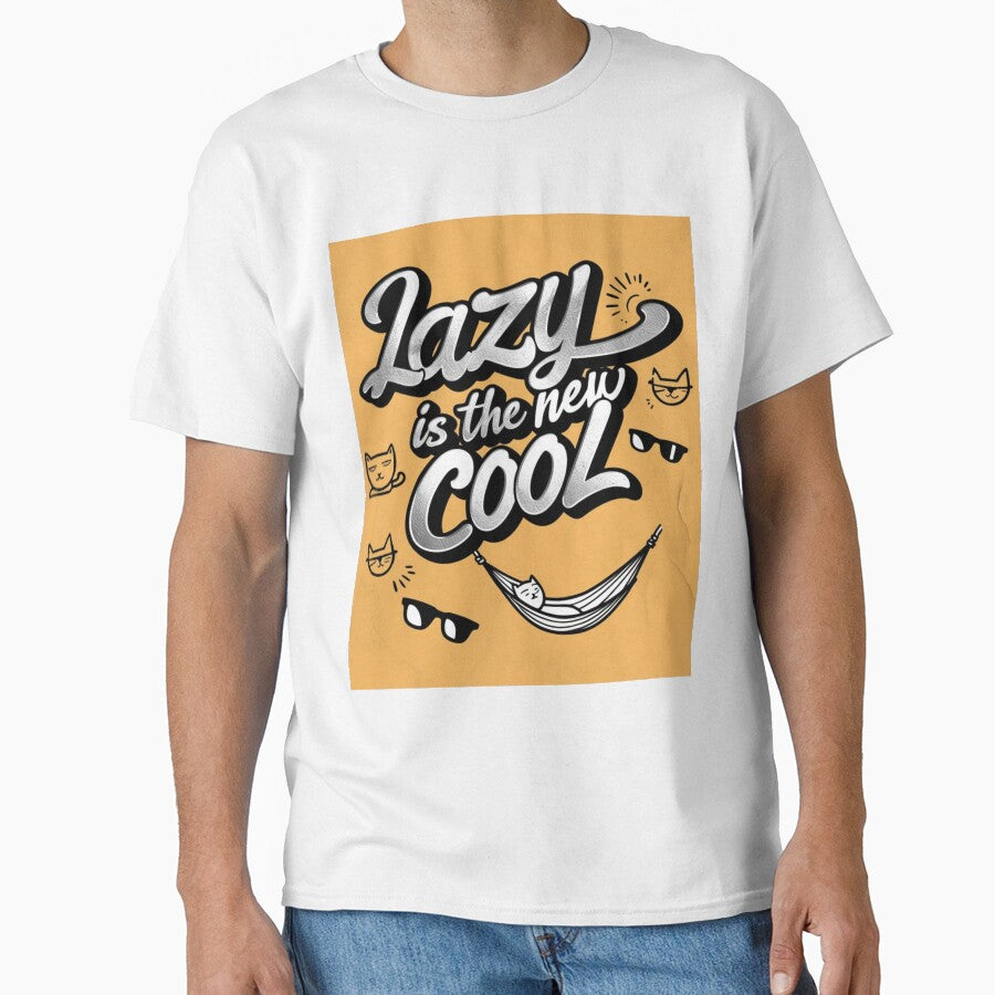 Lazy is the New Cool  chill mode Merchandise Design by Design E Khaas