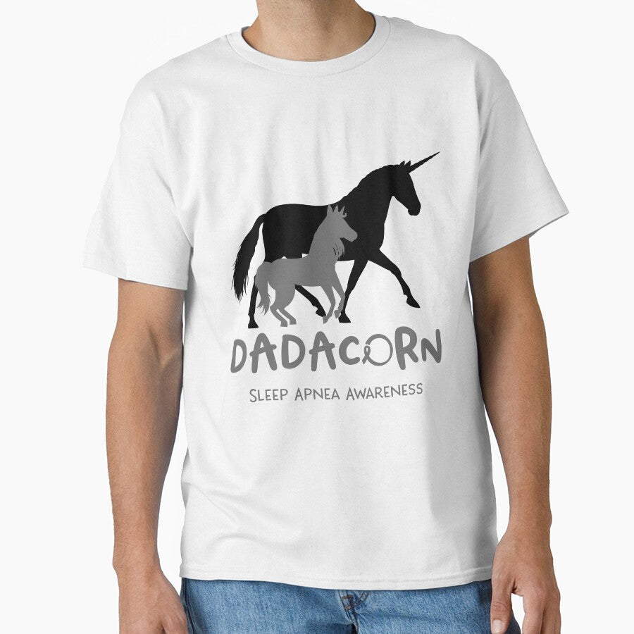 Sleep Apnea Awareness Dad Unicorn Dadacorn Support Sleep Apnea Warrior by RunningShop