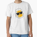 Beer-ed Funny Beer Beard Pun (Dark BG) by punnybone