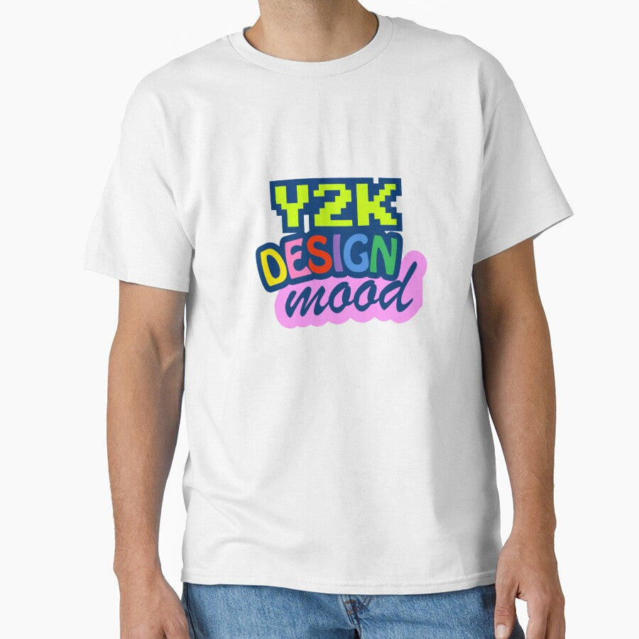 Y2K Aesthetic Mood – Retro Cybercore Chrome Dream Design by KrumaiFC