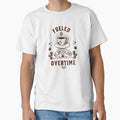 Fueled By Coffee And Overtime Funny Coffee Gift by Patina & Pixel