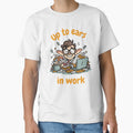 Up to Ears in Work – Funny Office Humor Shirt by GigaFactory