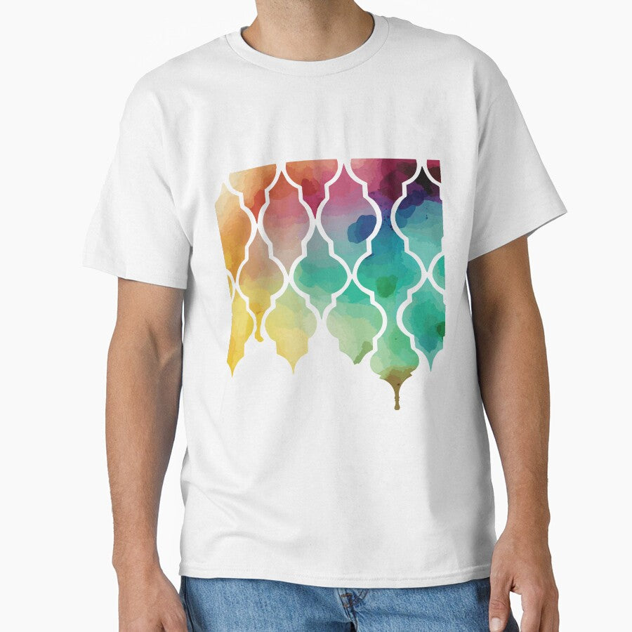 A Moroccan Ombre Watercolor - Boho Chic Patterns by GVRDesign
