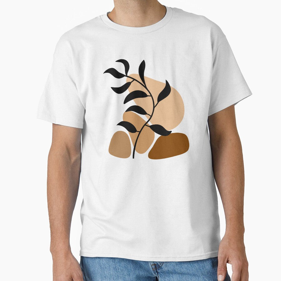 Chocolate Brown Boho Minimalism by Sartoris Art