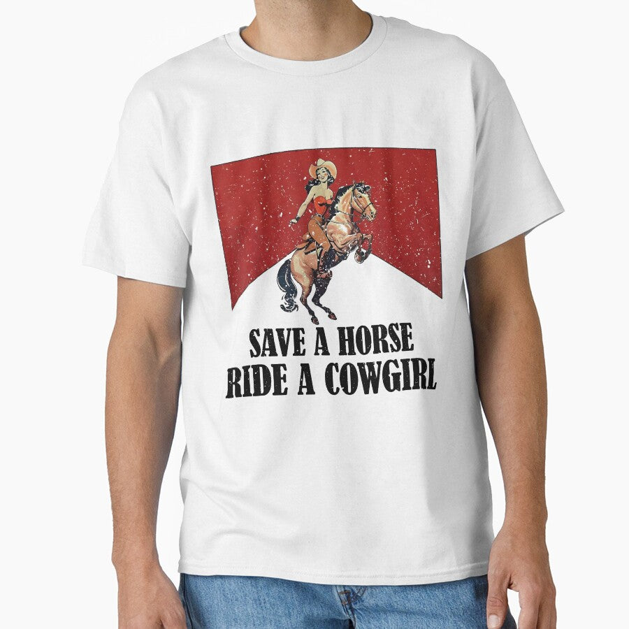 Save A Horse Ride A Cowgirl, Lesbian, Subtle Lesbian, LGBT Pride Month, Western Rodeo, Ally, Lesbian Cowgirl by William-Do-X