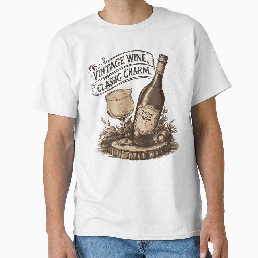 Vintage Wine, Classic Charm by WineandWear