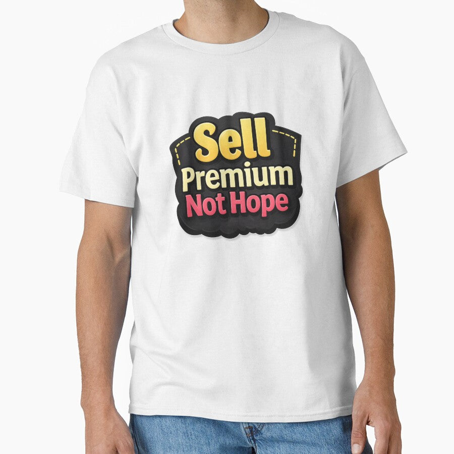 Sell Premium Not Hope – Options Trader Shirt | Theta Gang Options Trading by VolatilityEdge