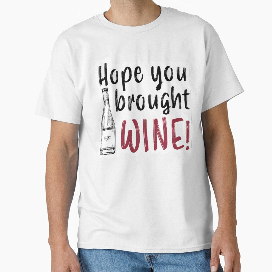 Hope You Brought Wine! sticker by TwoBusyBabes