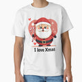 Kawaii Santa Claus - Cute "I love Xmas" design for Christmas by Hans-Design