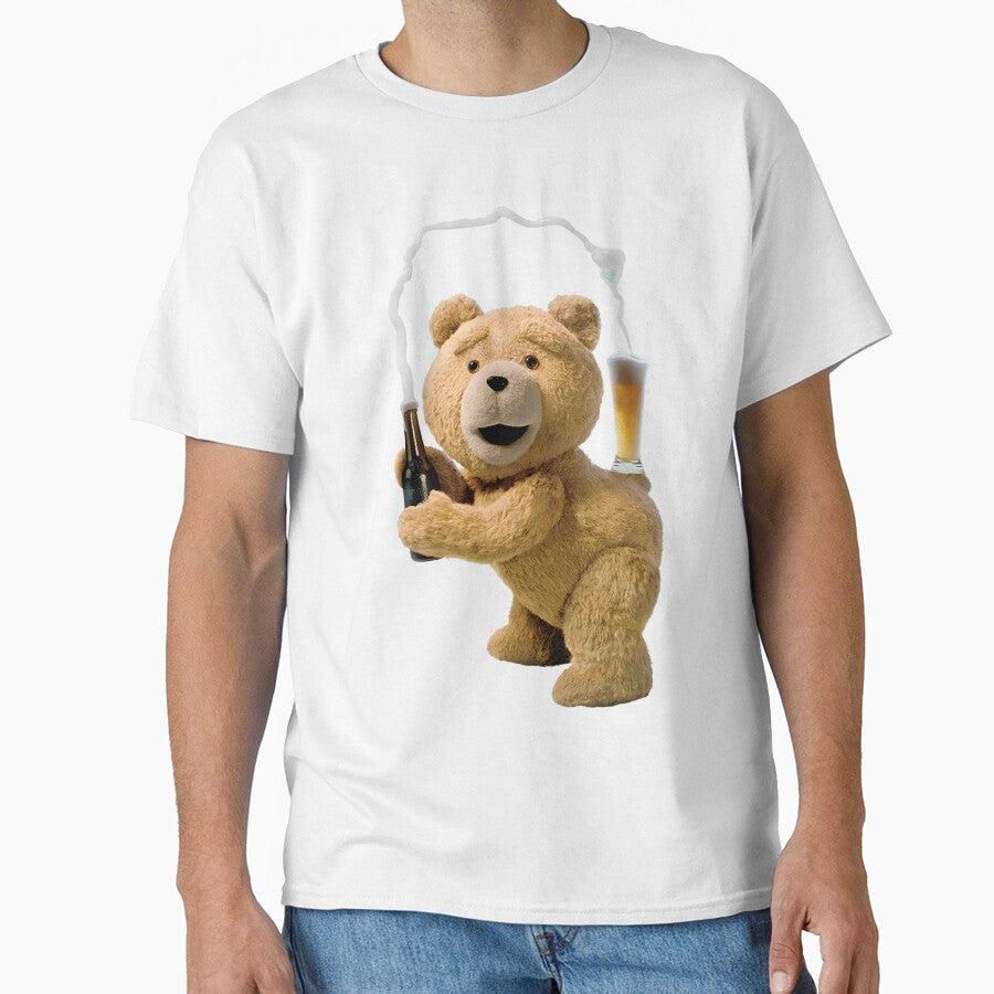 Bear Who Loves Beer by NF Designs Studio DTF