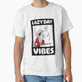 Peanuts Lazy Day Vibes Cartoon Style Artwork by Teresa Kamden