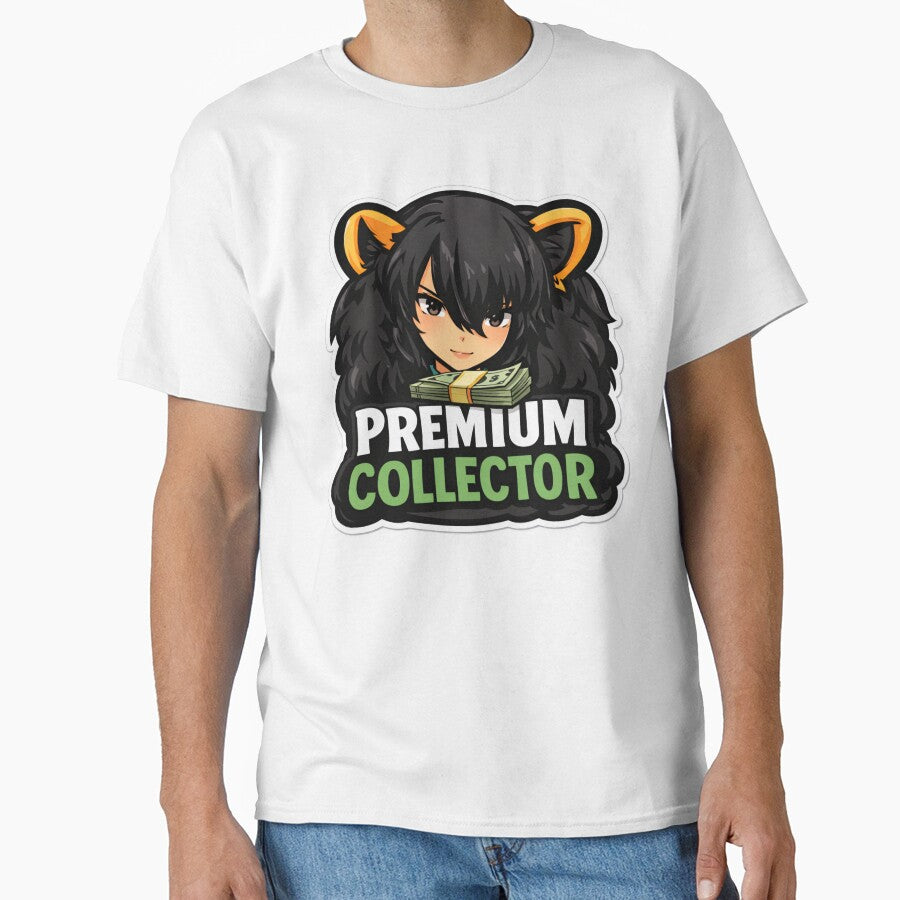 Premium Collector – Anime Money Collector Trading Meme by VolatilityEdge