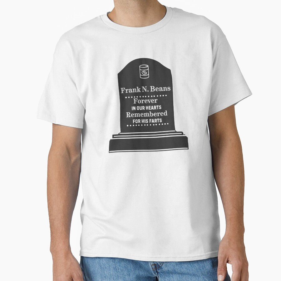 Funny Grave Tombstone ‘Frank N. Beans’ – Dark Humor Farts by SunandShade