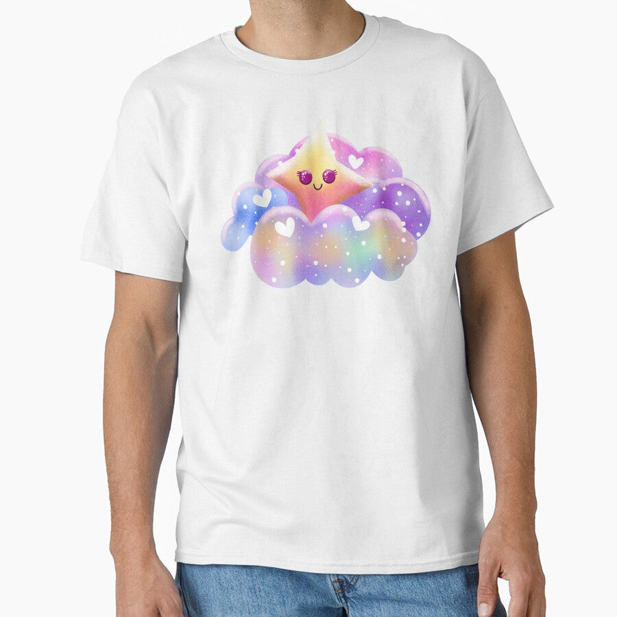 Kawaii star and clouds by altairaleon