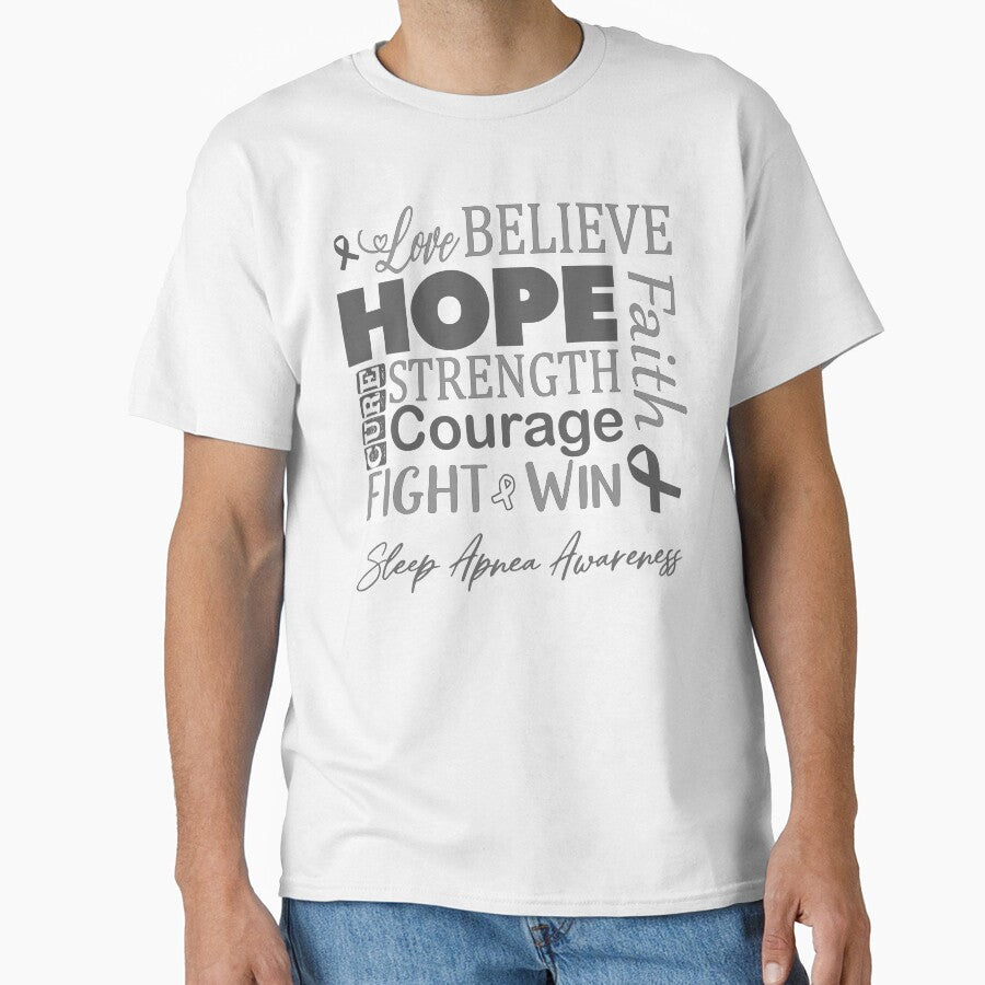 Love Believe Hope Sleep Apnea Awareness by largellie