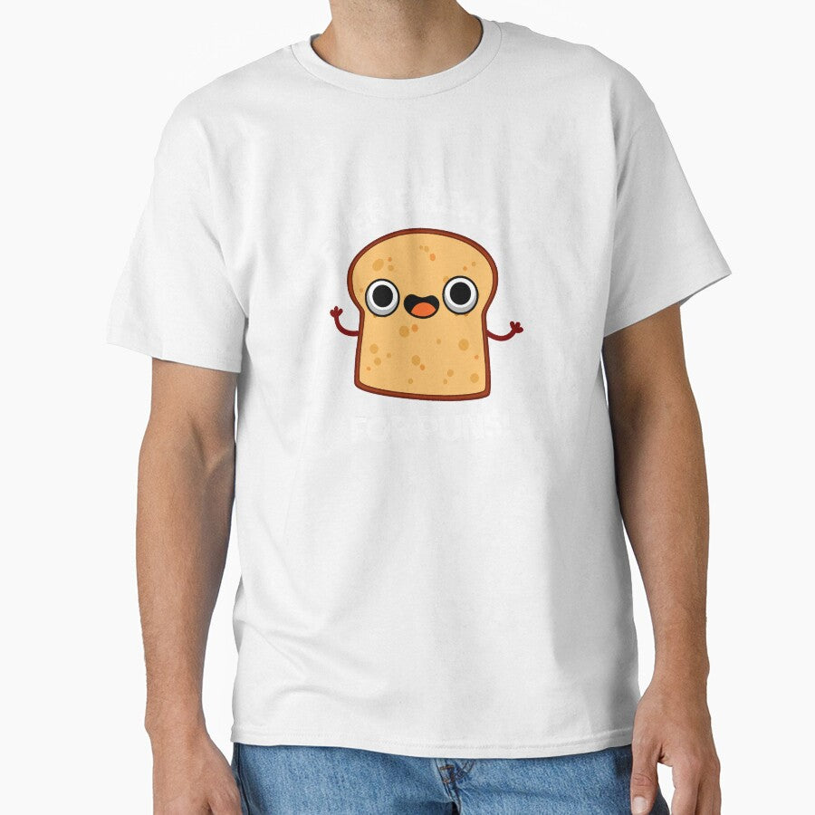 Ever Bready For Puns Funny Bread Pun (Dark BG) by punnybone