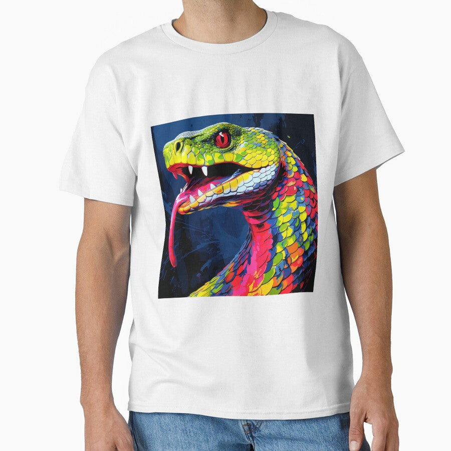 Snake Pop Art 4 by AstroRisq
