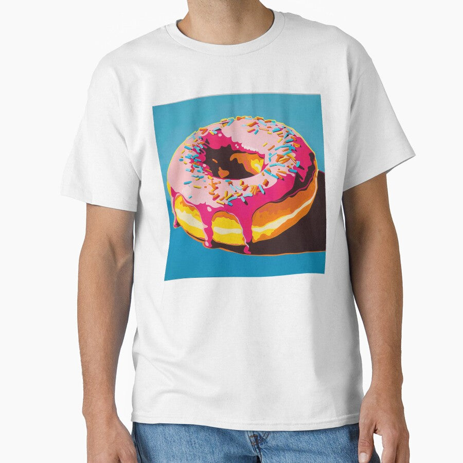 Iced Donut Pop Art 9 by AstroRisq