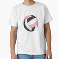 Pink black boho floral doodle volleyball by katzdzynes