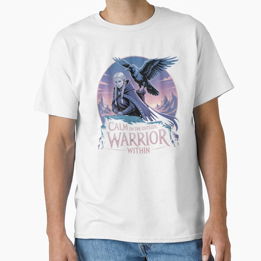 Calm Outside, Warrior Within – Introvert Fantasy Warrior Art by Slavicsoul