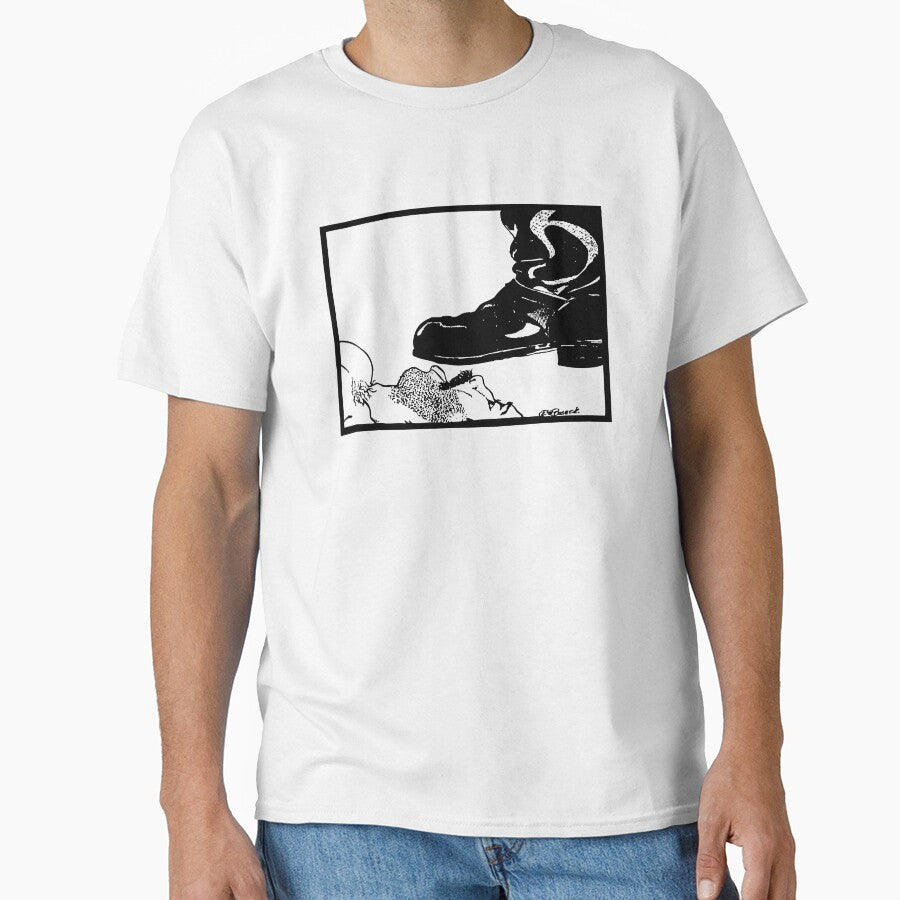 motorcycle, BDSM Boot  Alexander Skarsgard tshirt 2025 by TheGingerEffect