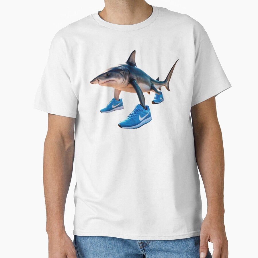 Tralalero Tralala Realistic Shark – Cartoon Design for T-Shirts & More by merchpub