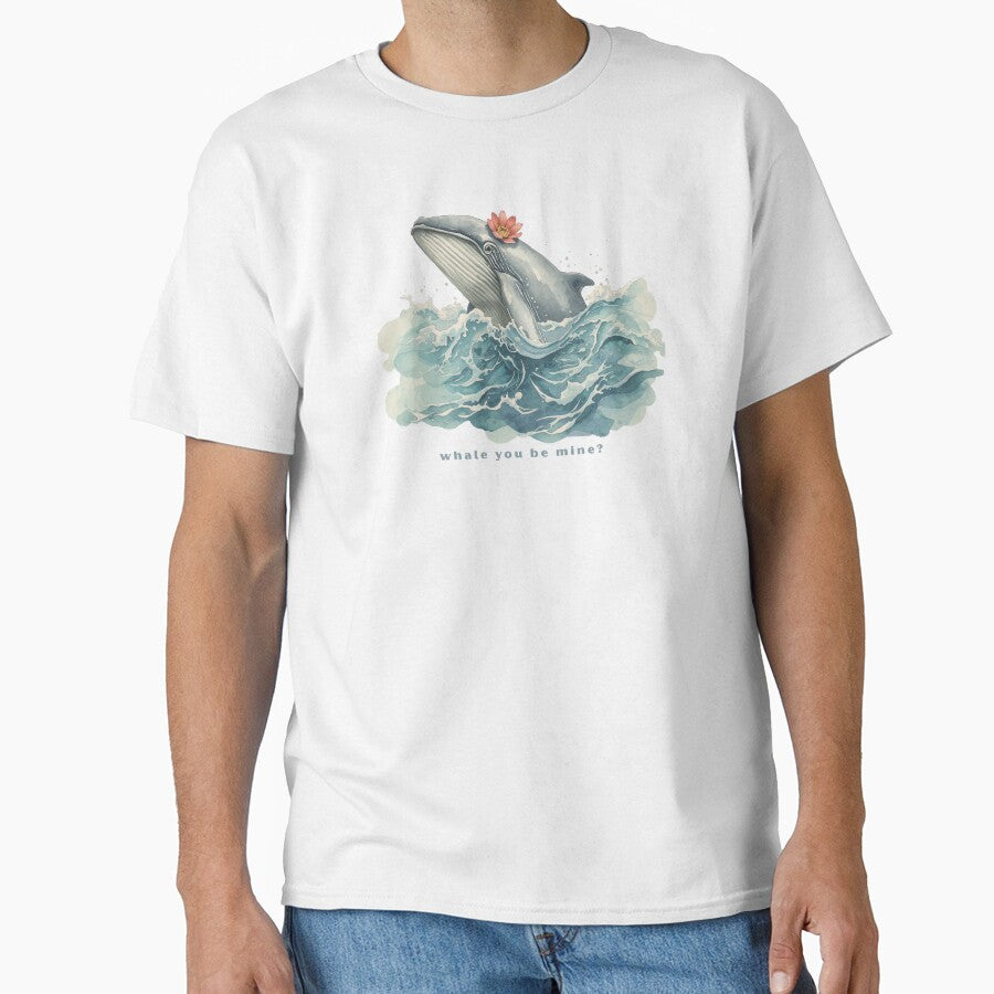 Whale You Be Mine? - Cute Pun | TeeHee Puns Funny Design by TeeHee Puns