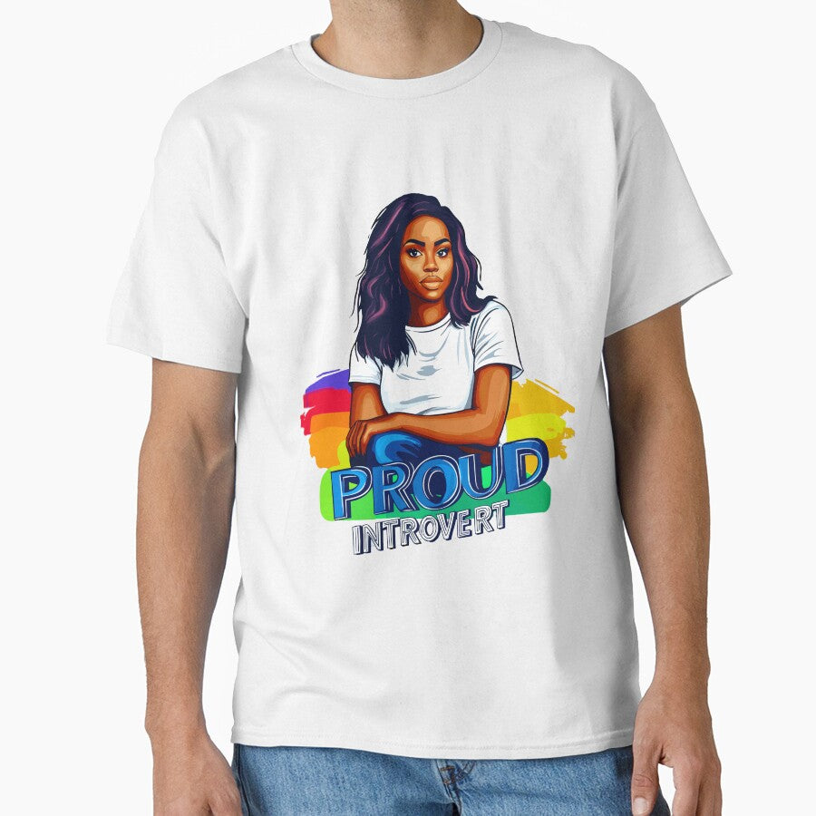 Proud Introvert colorful design by Artbyminga