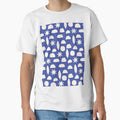 BOHO HENRI MATISSE CHARCOAL VINTAGE BLUE by blomastudios