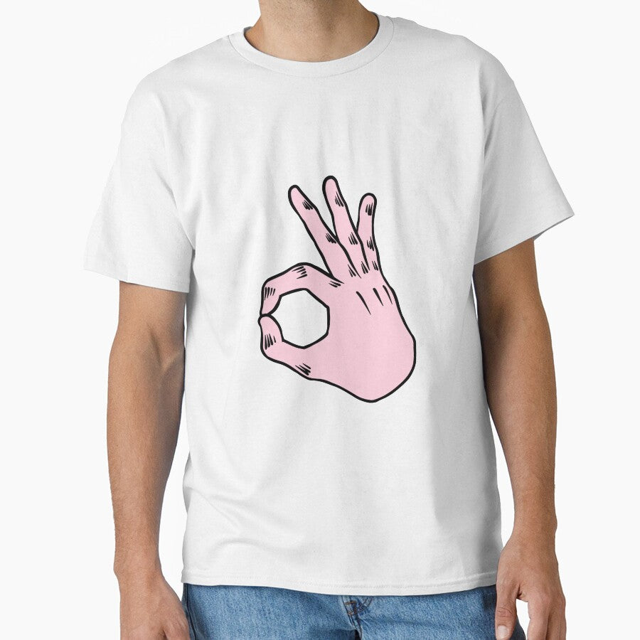 Ok pop art hand sign design by BeeMeCreative