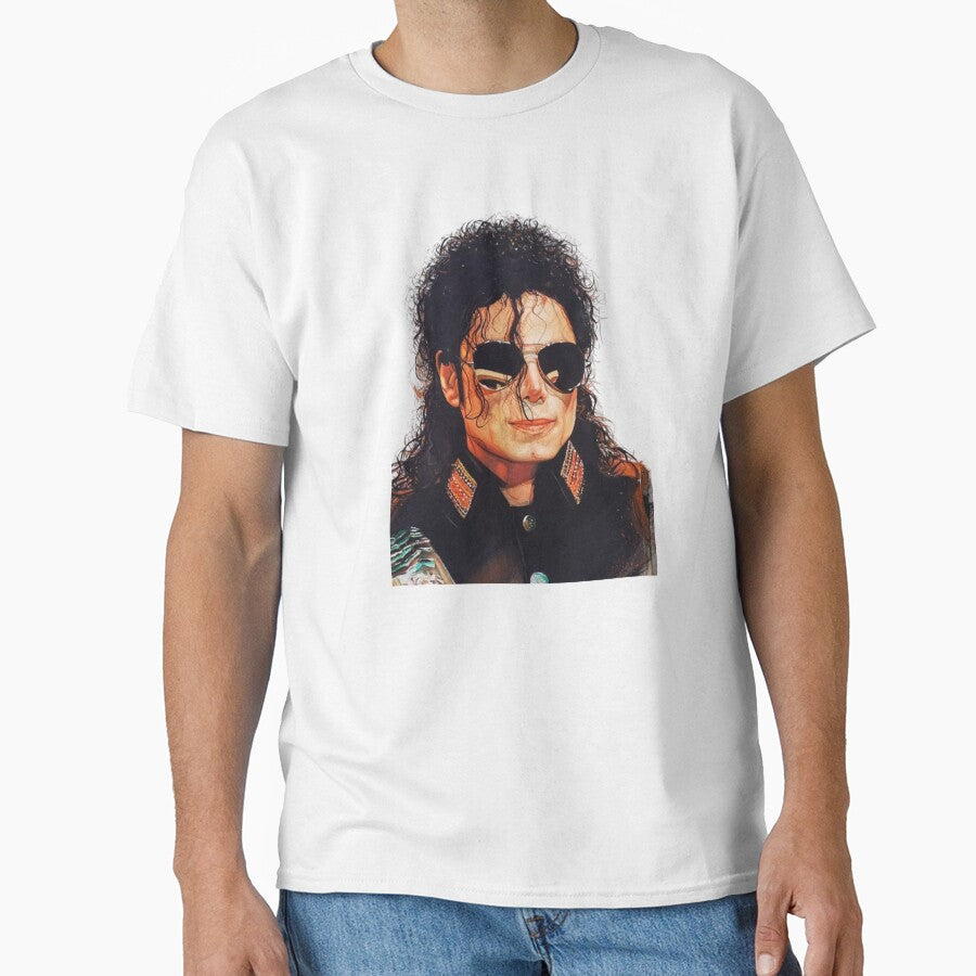 MJ Smooth Criminal Silhouette - Vibrant Pop Art Dance King by ExploreAura Studio