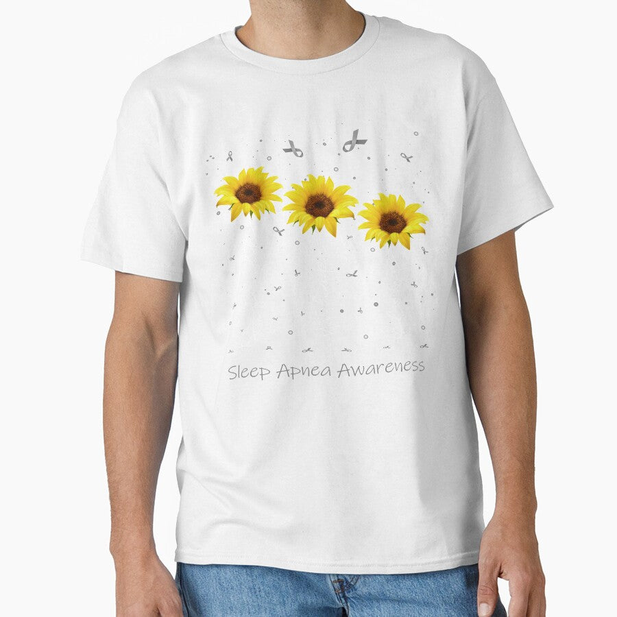Sunflower Faith Hope Love Sleep Apnea Awareness by largellie