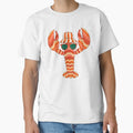 Cool Tourist Lobster Funny Summer Beach Crab Crustacean Design by Marlene Wagenhofer