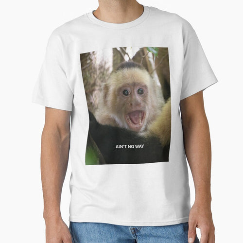 Aint No Way Monkey Meme Funny Reaction Meme Shocked Viral Meme by WildFrameNature