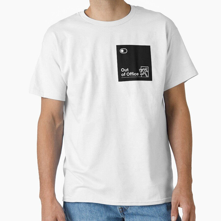 Out of Office | Funny Work & Coworker Gift Design by DailyVibesMerch