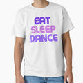 Eat Sleep Dance Repeat Purple Saying by kyds