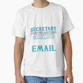 Secretary Survived Meeting Email Office Humor by OmmeDesigns