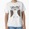 Cute aesthetic hippie owl by Tanuja  Sharma