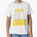Foamy Beer Graphic with Blissful Vibes by E20STUDIO
