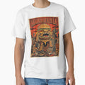 Hamburgerzilla Retro Monster Art Funny Giant Burger Destroying City by d247