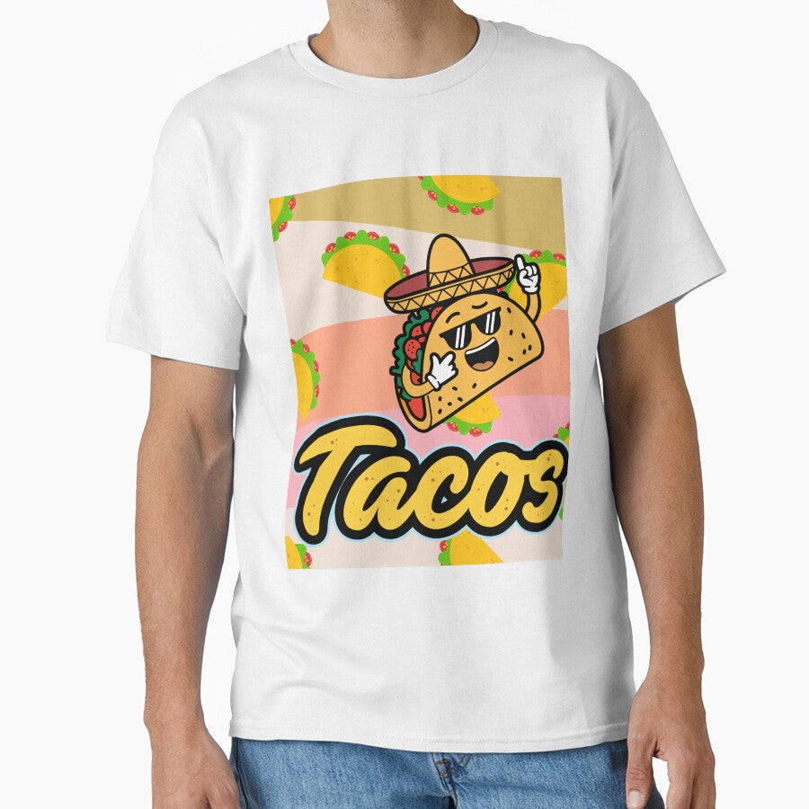Cute Tacos with Cowboy hat and pretty Sunglasses by YuvikaYuvaan5