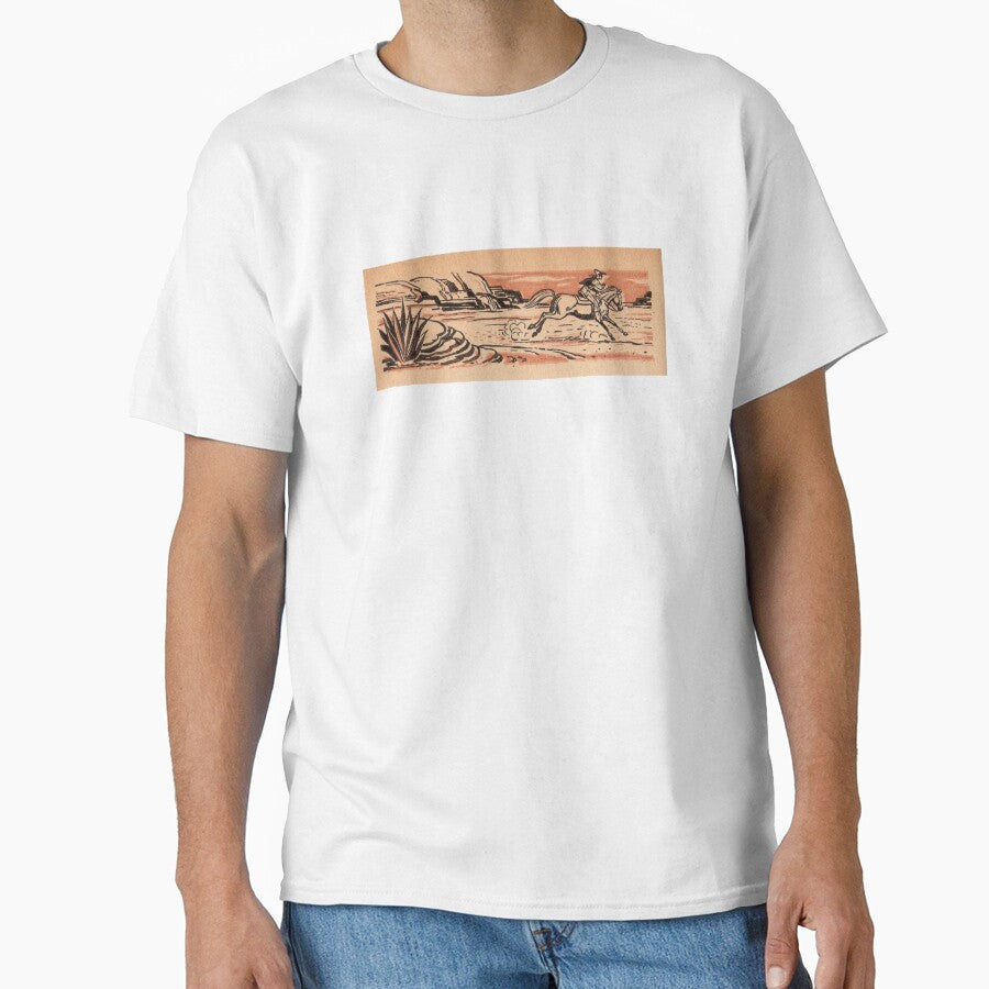 Vintage Cowboy Lanscape by Madison Elizabeth