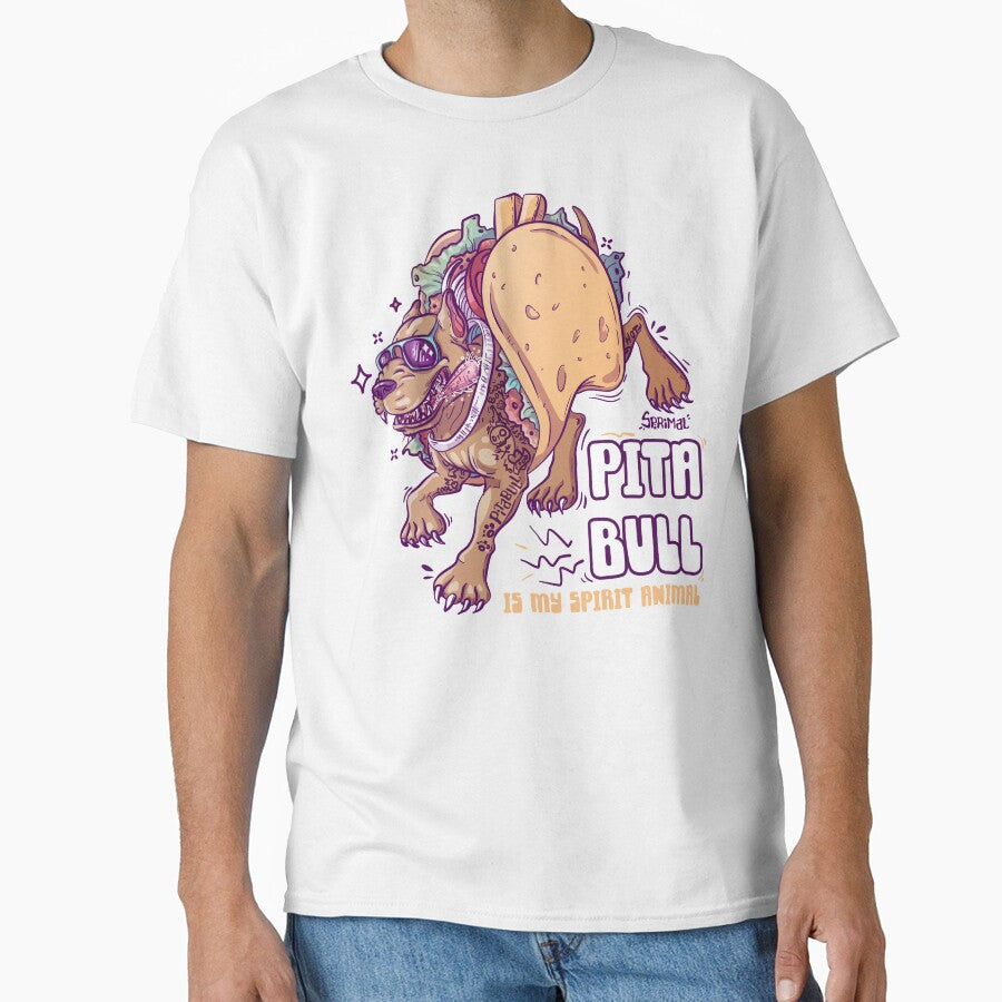 Pitbull Pita pun Pitabull by SPIRIMAL