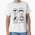 Eat Sleep Hockey Repeat by teledesign