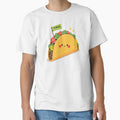 Cute Kawaii Taco with Taco Sign – Adorable Food Art by DesertOptimist