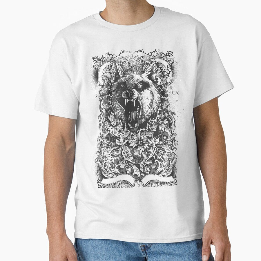 Angry Wolf  - Gothic Style by TinoThreads