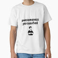 awesomeness personified sarcastic quote t shirt by HIPNOTIZAR  CRAFTS