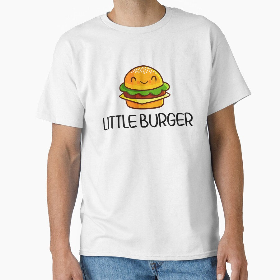 Little Burger Burger Hamburger Cheeseburger Funny Foodie Bbq by Shosohey