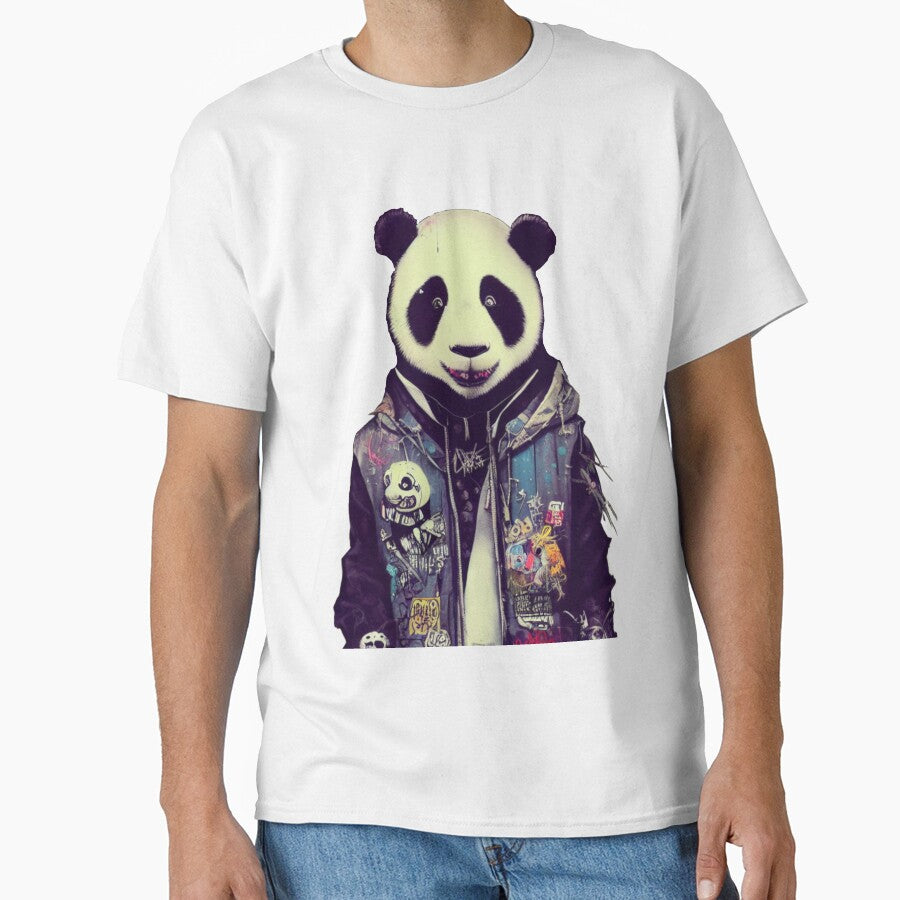 Cool Punk Rock Pop Graffiti Panda Animal by TheWildFlix